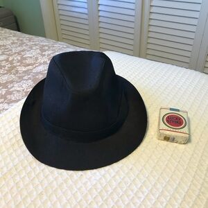 Black Fedora Hat